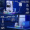 For PS5 Slim PRO Game Console Optical Drive Version and Digital Version Multi-Function Cooling Base Controller White 7