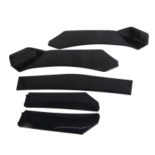 Front Car Bumper Lip Body Kit Universal Lip Splitter Spoiler Diffuser Canard Protector Air Dam Trim Body Kit