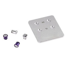 M5x0.5 Thread Acoustic Nozzles Sound Tuning Titanium Alloy/Stainless Steel Interchangeable Earphone Tubes for Nx8 Iems