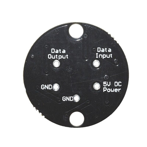 SK6812 RGBW Round Full Color Black Single Point Single Control Ring Development Board 7 Bit DC5V 2