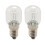 2 Pcs E14 High Temperature Bulb 500 Degrees 25W Halogen Bubble Oven Bulb 250V Quartz Bulb 1