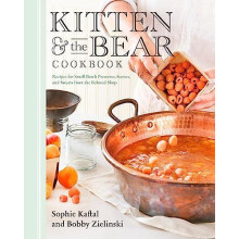 Kitten and the Bear Cookbook by Bobby Zielinski Hardcover Book