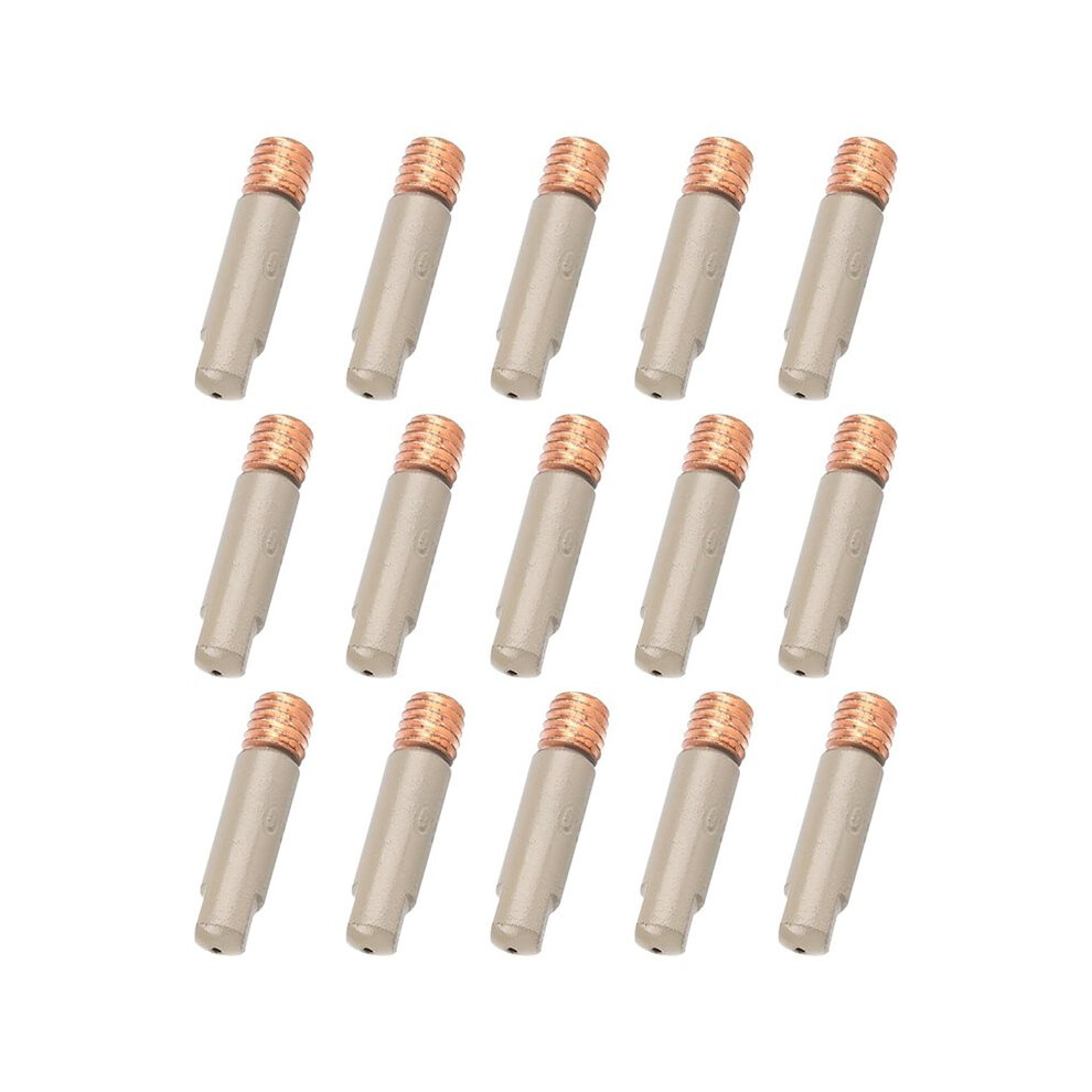 15Pc Ceramic Coated Mig Welding Tips Set, 0.8Mm Anti-Spatter Nozzles For Enhanced Welding Performance 4712869964572