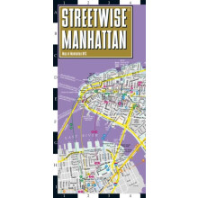 Streetwise Manhattan Map Laminated City Center Street Map of Manhattan