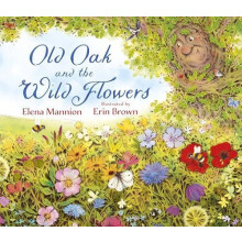 Old Oak and the Wild Flowers by Elena Mannion Hardcover Book