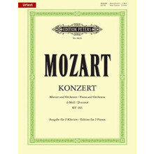 Piano Concerto No. 20 in D minor K466 Edition for 2 Pianos Other Book