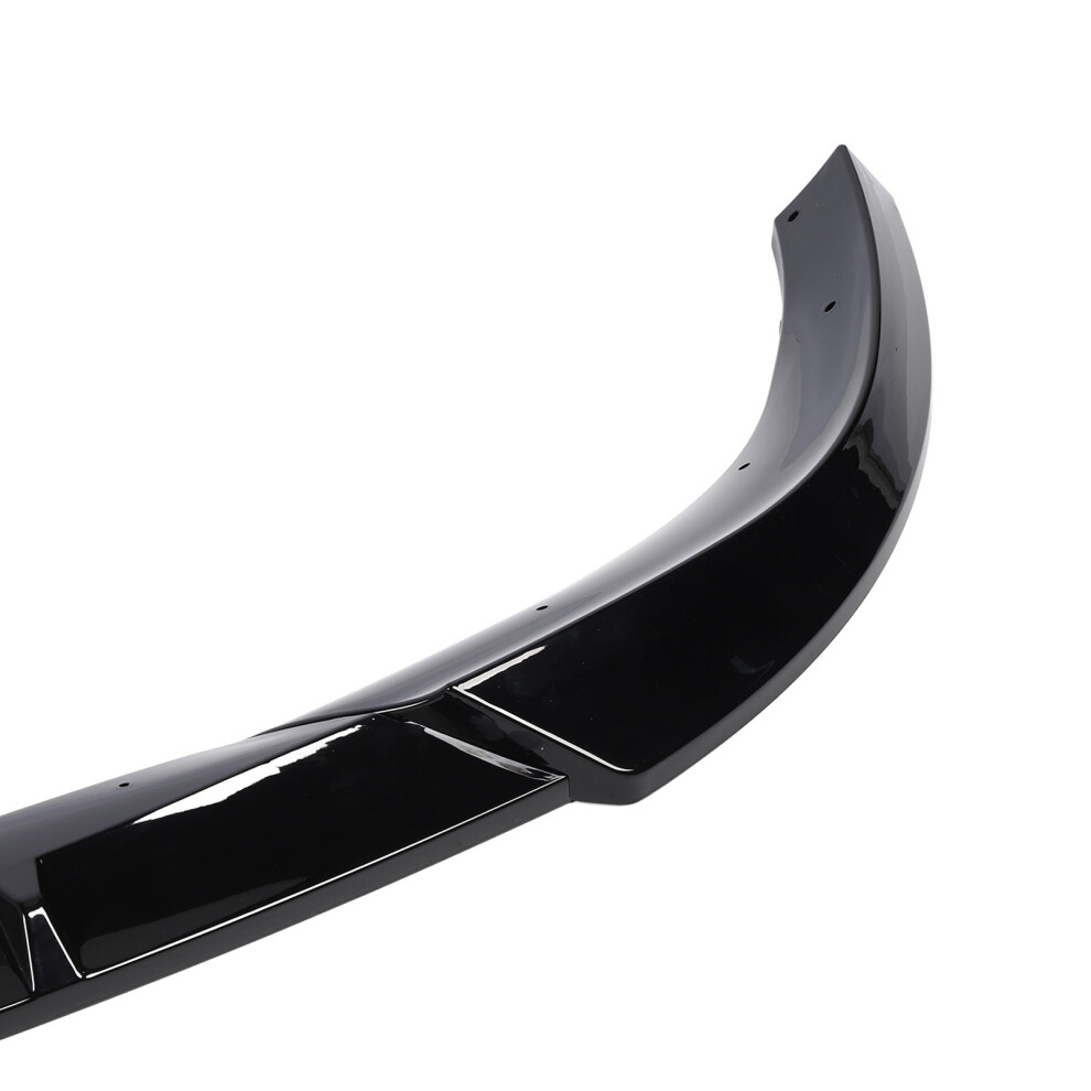 Front Bumper Lip 3Pc Kit Glossy Jeep Grand Black 7055741616631