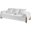 Beliani Sofa 3 Seater VINLIDEN Boucle White 7