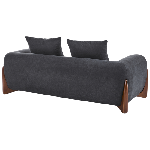 Beliani Sofa 2 Seater VINLIDEN Black 2