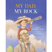 My Dad My Rock by Victor D. O. Santos Hardcover Book