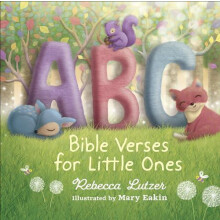 ABC Bible Verses for Little Ones by Rebecca Lutzer Hardcover Book