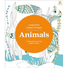 Large Print Colour amp Frame Animals by Richardson Puzzles and Games P