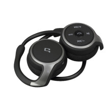 Suicen AX-698 Sports Headphones Support 32G TF Card FM Radio Portable Wireless Headphones Black