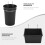 6 Sets Pegboard Bins Pegboard Cups with Hooks, Pegboard Hooks Assortment, Hooks for Pegboard Cup Holder for Organizing 3