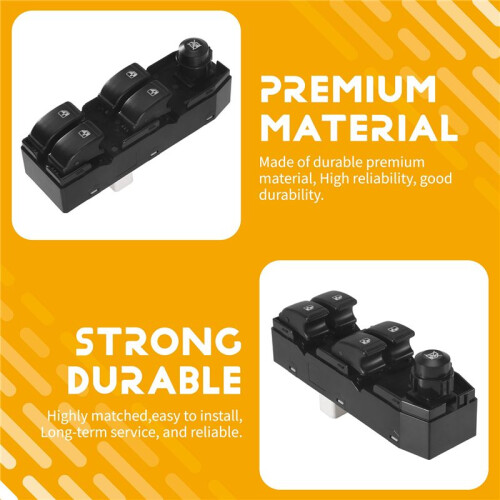 Car Front Door Driver Side Electric Power Window Control  Button for  Optra Lacetti 2004-2007 96552814
