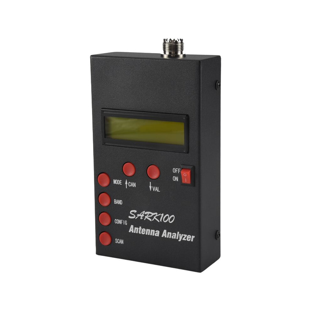 Sark100 Antenna Analyzer Meter 1-60Mhz Shortwave Swr Antenna Analyzer With 1.0 To 9.99 Swr Usable Measurement Range Black 6033906253960
