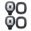 2Pcs USB Rechargeable Light for LED Beanie Hat,Replaceable Headlamp Cap DIY Hat Light for Men and Women 1