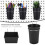 6 Sets Pegboard Bins Pegboard Cups with Hooks, Pegboard Hooks Assortment, Hooks for Pegboard Cup Holder for Organizing 2