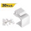 30-Pack Blank  Jack Inserts for  Wall Plate and Patch Panel - White 2