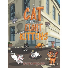 A Cat and Eight Kittens by Oliver Browne Paperback Book