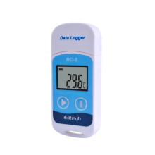ELitech RC-5 HöGprecision Digital USB-Temperaturdatalogger för Lagerlagring Kyltransportlaboratorium