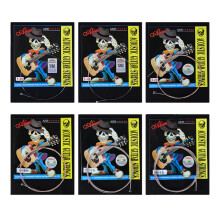 Alice A206SL Acoustic Guitar Strings String Set Stainless Steel Coated Phosphor Bronze Anti-Rust 1St-6Th Guitar Strings