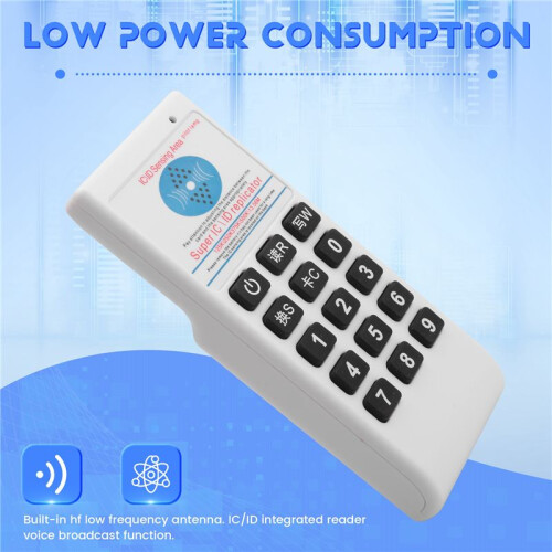 Handheld RFID Copier Reader Writer Duplicator 125KHz 13.56MHz Frequency ID IC Card Programmer 2