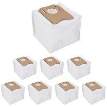 8 PièCes Sac à PoussièRe pour Midea S8 S8 + Robot Aspirateur Accessoires Base Saleté Sacs D'éLimination PièCes de Rechange de Rechange