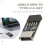 Motherboard USB2.0 9Pin to TYPE-C A-KEY Front Connector Converter USB3.2 TYPE-E Interface Header Adapter 10