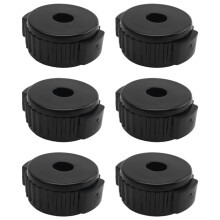 6 PeçAs Porcas de Prato de PláStico, Porca de Prato de Ajuste RáPido para Bateria de PercussãO, PeçAs de ReposiçãO de PercussãO