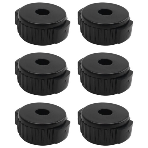 6 PCS Plastic Cymbal Nuts,Quick-Set Cymbal Nut for Percussion Drum Kit,Percussion Replacement Parts