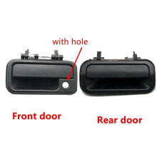 IZ1520106 Car Black Exterior Rear Left Door Handles Replacement for Rodeo Pickup 1998 1999 2000 2001 2002 2003