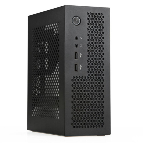 A09 HTPC Case  ITX Gaming PC Gaming PC Desktop Case USB2.0 Computer Case Case Preto