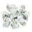 10PCS Powercon Connector 3 Pins 20A 250V Power Speaker Panel Socket Female for LED Screen Stage Lighting,Grey 9