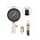 Engine Compression Tester Testing Gauge Gage Check Test Tool Kit Fits 14mm 18mm Auto Diagnostic Service Tools 4