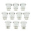 10PCS Powercon Connector 3 Pins 20A 250V Power Speaker Panel Socket Female for LED Screen Stage Lighting,Grey 7