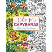 Color Me Capybaras by Editors of Cider Mill Press Paperback Book