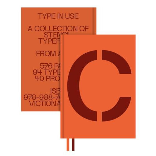 Stencil in Use Hardcover Book