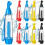 8 Pcs Summer  Sprays Bottle Set Pump  Personal Cooling Device Empty Plastic Sprays Bottles Water Refillable 5