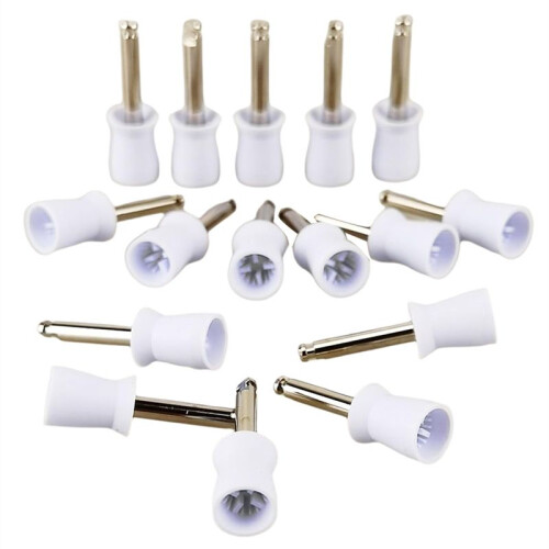 100 Pièces de Coupelles de Polissage Souples pour Petits Objets et Surfaces Dures