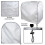 3D Printer Protective Cover Universal Waterproof Dustproof Printer Cover 3D Printer Universal Soft Box C:55x55x55cm 3