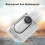 PULUZ for  GO3/3S Camera Silicone Case Multifunctional Sports Camera Protective Accessories White 7