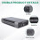5.25 Inch USB 2.0  External Optical Drive Case Enclosure Box Adapter for Windows XP for  PC EU Plug 2