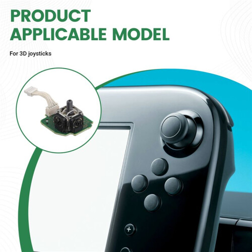 3D Joystick with Wire for  U PAD Game Console Joystick Left Joystick Module Game Repair Accessories 2