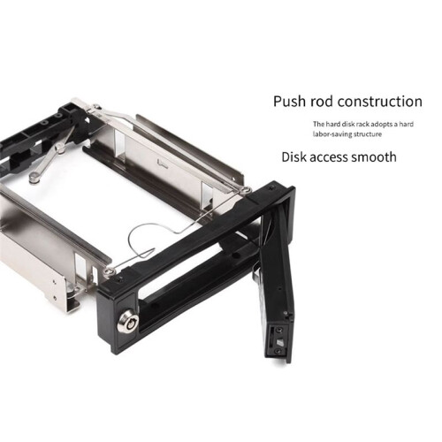 SSD de 3,5 Polegadas para 5,25 Polegadas Bay Tray Hard HDD Mounting Dock Bracket Adapter Converter Frame para PC Computer 2