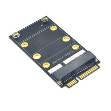 PCIE/MSATA Adapter Solid State Drive Converter Expansion Card Test Board for MSATA SSD  PCI Express Wifi Card
