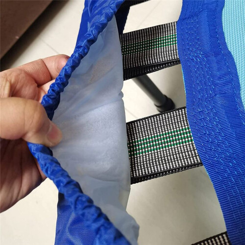 Capa de Mola para  Trampolim para Substituição de Borda de Trampolim para Rebatedor de Jardim Interno e Externo de 40 Polegadas, Preta 2