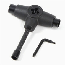Herramienta en T para Patinetas, Herramienta en Forma de T para Patinetas, Llave para Reparación de Patinetas, Llave para Patines o Patines de Cuatro