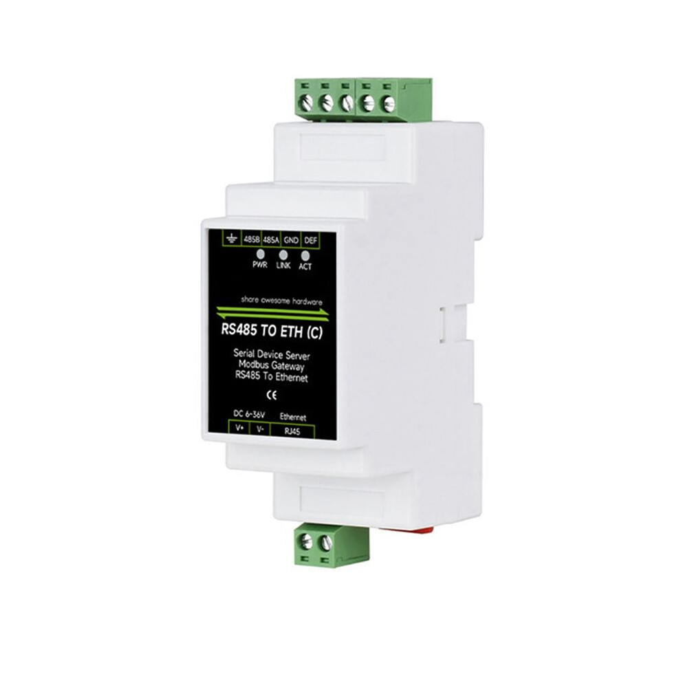 Industrial Isolated Rs485 To Eth (C) Rj45 Converter Wall/Rail-Mount For Modbus For Reliable Data Communication 4713772051861