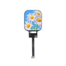 Tela Quadrada HD R-Angle de 2,09 Polegadas 320x375 com Interfaces QSPI e MIPI, Tela de Câmera Infantil de Moldura Estreita